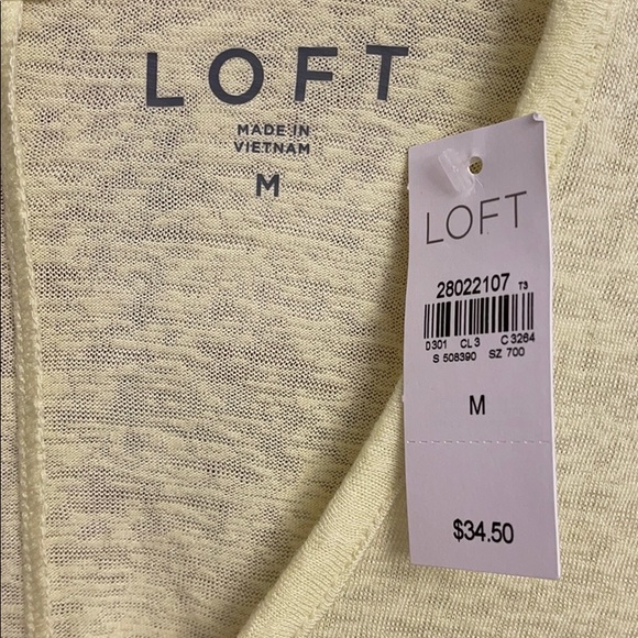 NWT Loft Top Size Medium - Picture 3 of 5